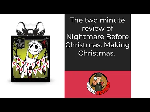 Disney Nightmare Before Christmas Making Christmas by Purge Reviews: Two Minute Review