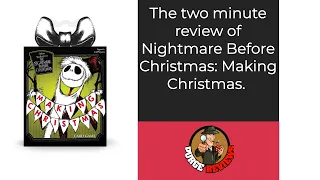 Disney Nightmare Before Christmas Making Christmas by Purge Reviews: Two Minute Review