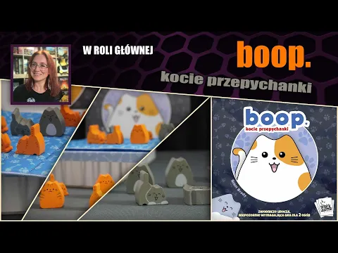 boop. - kocie przepychanki na kołderce | PRZYKŁADOWA ROZGRYWKA i RECENZJA | Dice&Bones