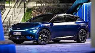Test av nye Kia EV6 GT 2026: familiebil med 650 hk og driftmodus