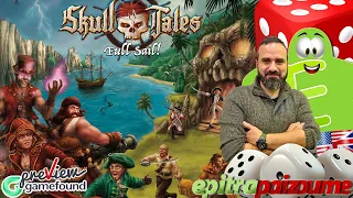 Skull Tales Full Sail! Second Edition) & Expansions - A Preview Video (EN) by Epitrapaizoume