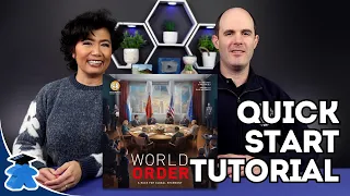 World Order - Start Playing in 14 Minutes. Concise Board Game Tutorial