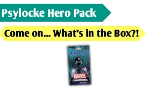 Who's that Lady: An Unboxing of the Psylocke Hero Pack for Marvel Champions