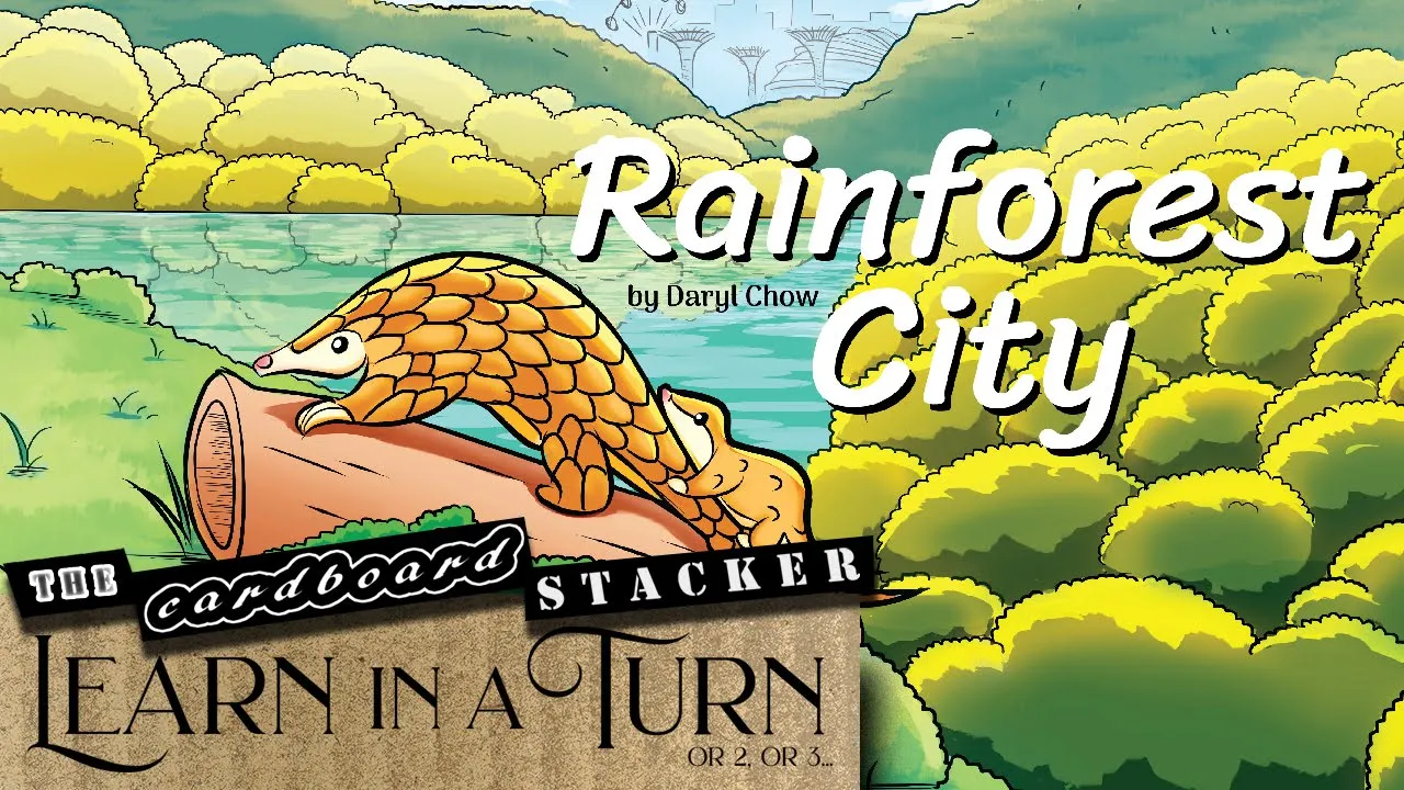 How to Play Rainforest City (Origame) - Learn in a Turn - The Cardboard Stacker
