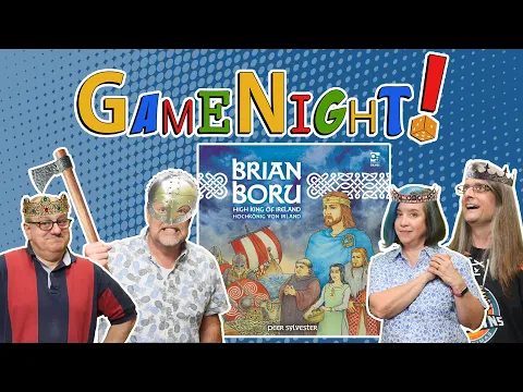 Brian Boru: High King of Ireland - GameNight! Se9 Ep51 - How to Play and Playthrough