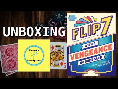 Flip 7: With A Vengeance - UNBOXING