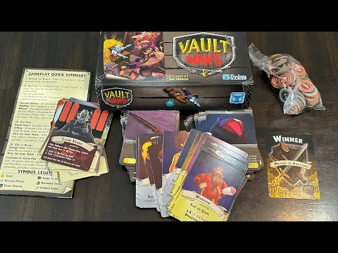 Vault Wars (Floodgate Games) - Unbox & First Look