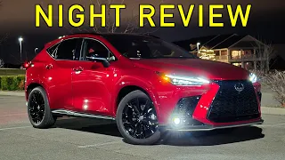 LUXURIOUS LIGHTING?? -- Does the 2026 Lexus NX Impress at Night?? (Headlights, Exterior & Interior)