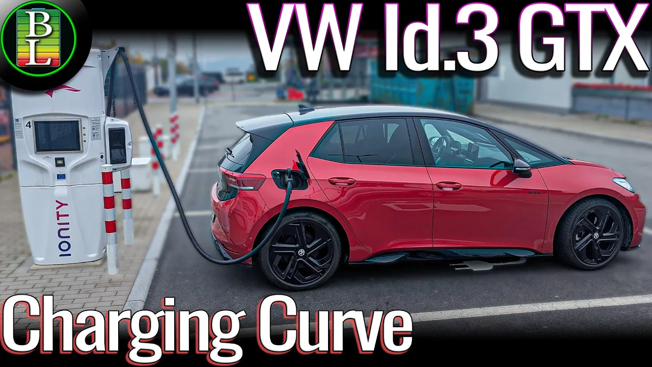 VW Id.3 GTX - Charged at Ionity 9-90%