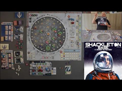 Shackleton Base, la vidéo règle de la lune