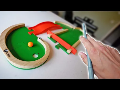 CRAZIEST GAME OF POOL MINI GOLF! (Round 3)