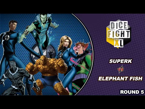 Dice Masters Dice Fight XL || Round 5 (SuperK vs Elephant Fish)
