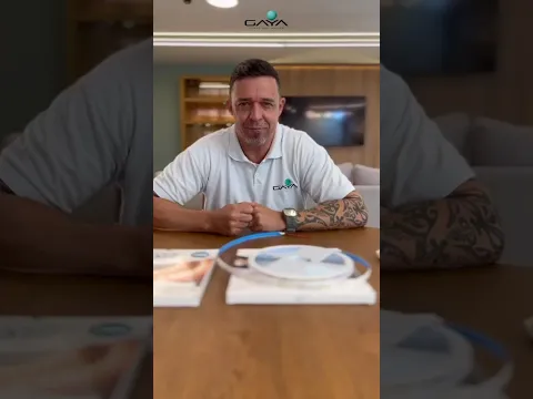 Fita de Led Luz Amarela IP20 14W 12V Gaya Hai 1,5m