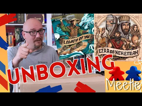 Unboxing van EZRA AND NEHEMIAH en LEGACY OF YU in het nederlands