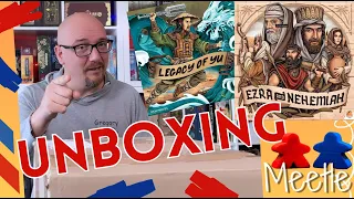 Unboxing van EZRA AND NEHEMIAH en LEGACY OF YU in het nederlands