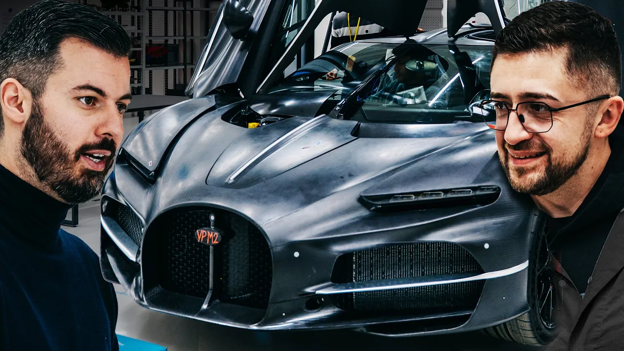 Mate Rimac Explains New Bugatti Tech // Campus Tour