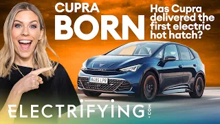 Cupra Born 2021 review – Has Cupra made the first ever electric hot hatch? / Electrifying