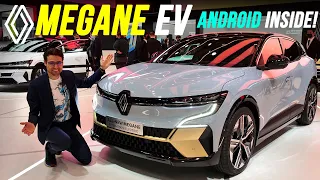 all-new Renault Megane EV with Android infotainment! 2022 Mégane e-Tech