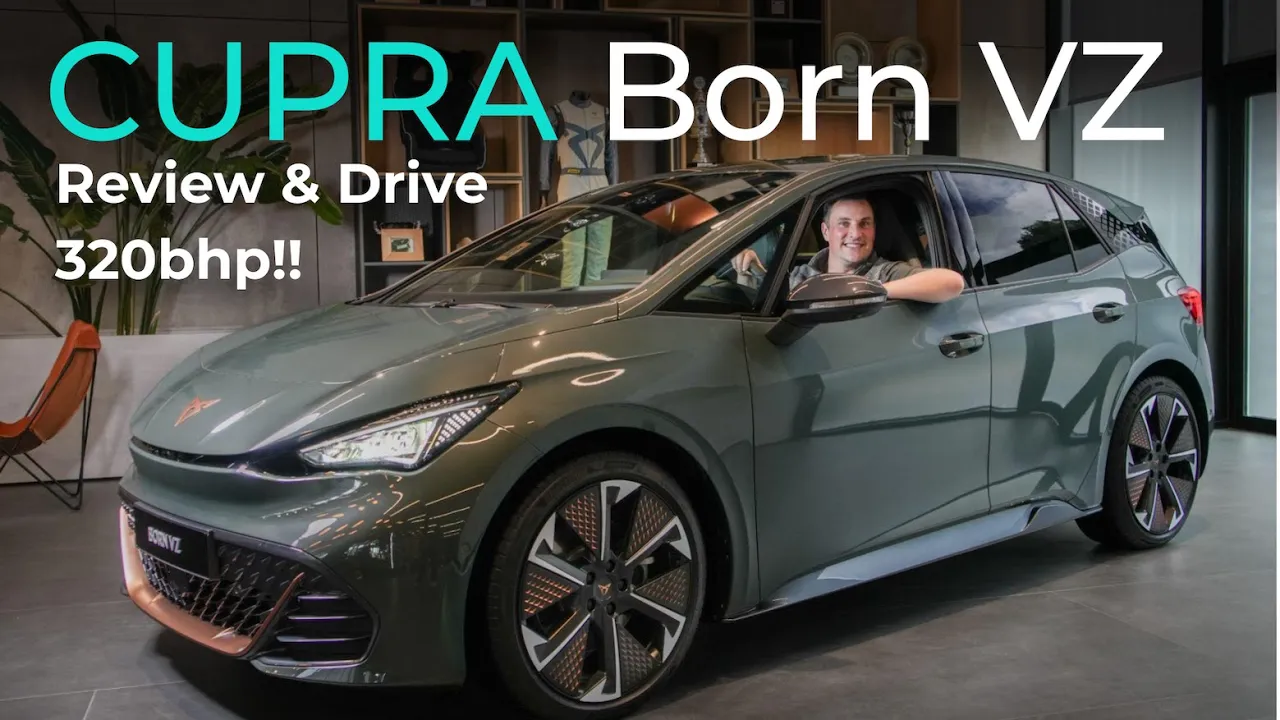 CUPRA Born VZ Review & Drive - 320hp Electric Hot Hatch!