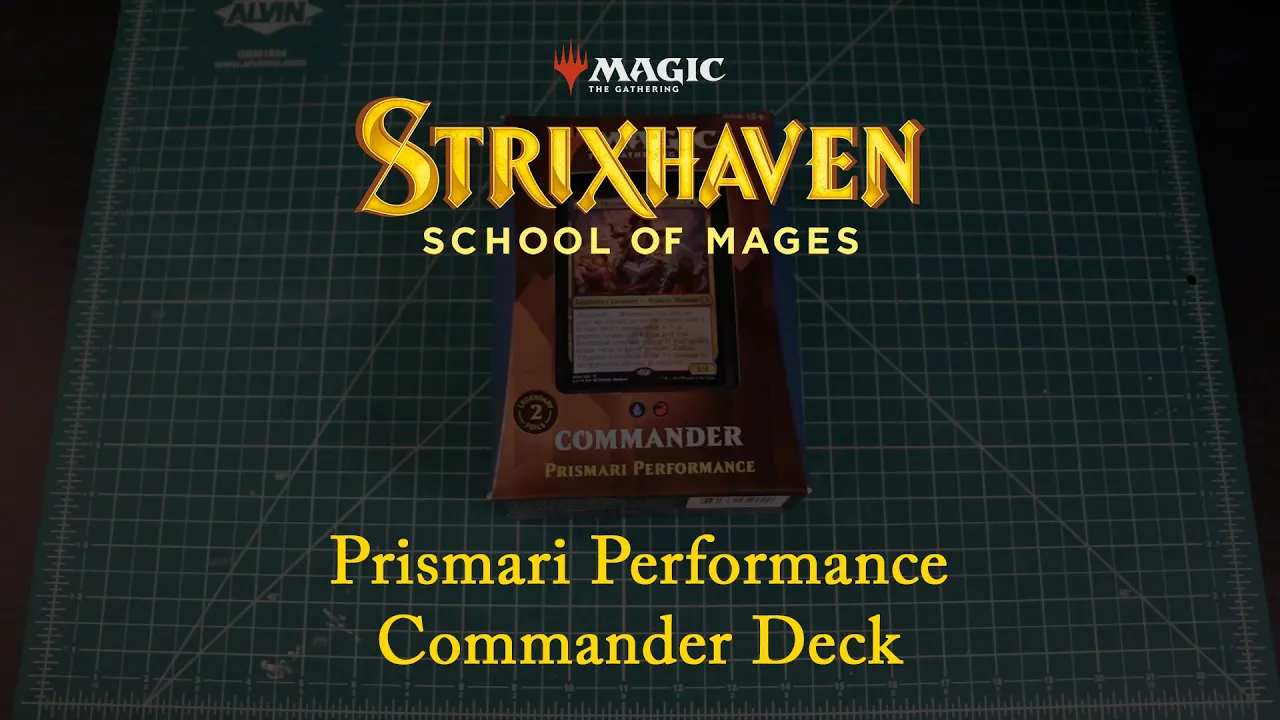 Magic: The Gathering: Strixhaven: Prismari Performance Commander Deck
