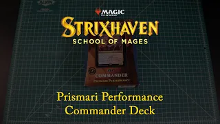 Magic: The Gathering: Strixhaven: Prismari Performance Commander Deck