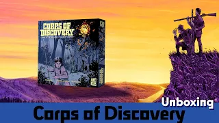 Corps of Discovery - Board Game Unboxing