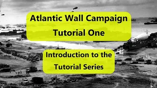 Atlantic Wall (Decision Games) Campaign Tutorial 1: Intro, Rules and Errata Counters