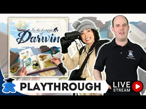 In the Footsteps of Darwin - Live Playthrough Board Game and Giveaway.