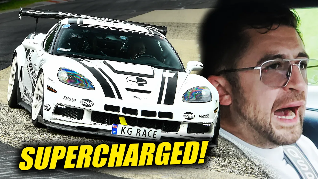 SUPERCHARGED Corvette C6 Z06! vs Rental Car // Nürburgring