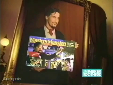 Electronic Mystery Mansion Board Game by Parker Brothers 1995