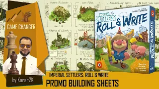 Imperial Settlers Roll & Write: Promo Sheets - Game Changer