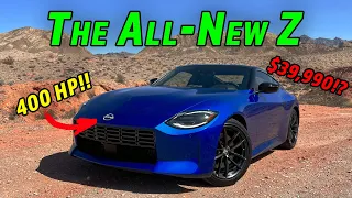 Nissan's New Z Is The 400 HP Sports Car That Won't Break The Bank | 2023 Nissan N