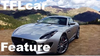2015 Jaguar F-Type 550 HP R Coupe vs Jaguar XK vs Loveland Pass in the Rain