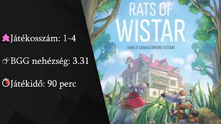 Rats of Wistar részletes bemutató