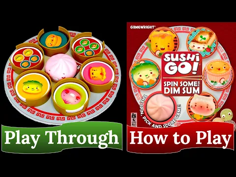 Sushi Go: Spin Some for Dim Sum - How to Play & Play Through