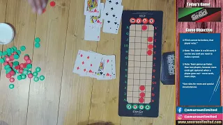 Another Gin-Go Playthrough - March 14 #boardgames #playthrough #cardgame