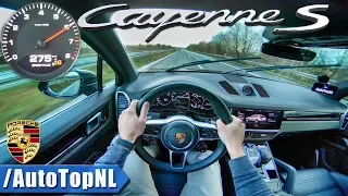 2019 Porsche Cayenne S | AUTOBAHN POV | ACCELERATION & TOP SPEED by AutoTopNL
