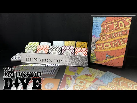 Revisiting the Hero's Journey Home - solo card-based adventure game
