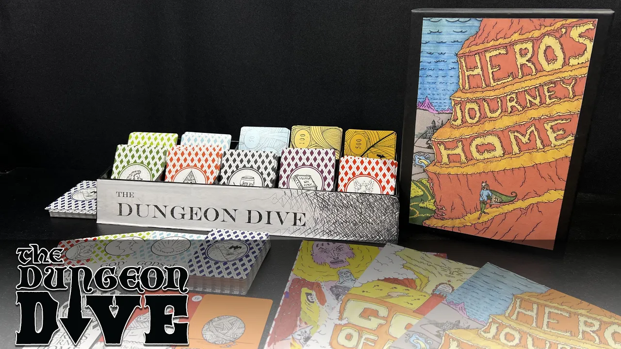 Revisiting the Hero's Journey Home - solo card-based adventure game