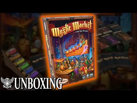 Mystic Market Unboxing - Buy Low, Sell High in This Fantasy Ingredient Game