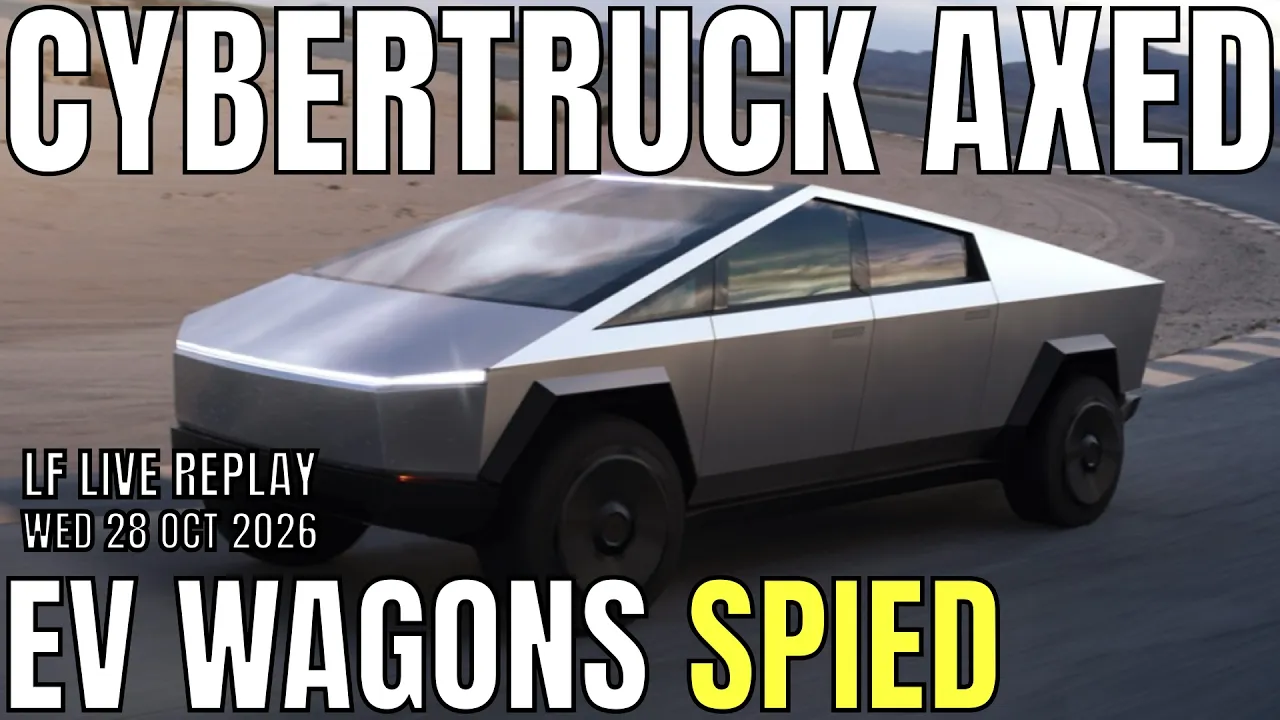 Cybertruck Australia Cancelled, Spied EV Wagons & XPeng Robotaxi News