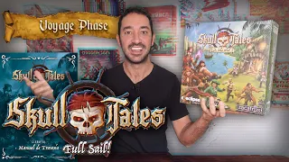 SKULL TALES: ¡A TODA VELA! FASE DE TRAVESÍA | cómo se juega ‍️