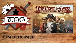 Through the Ages: A New Story of Civilization Board Game Unboxing