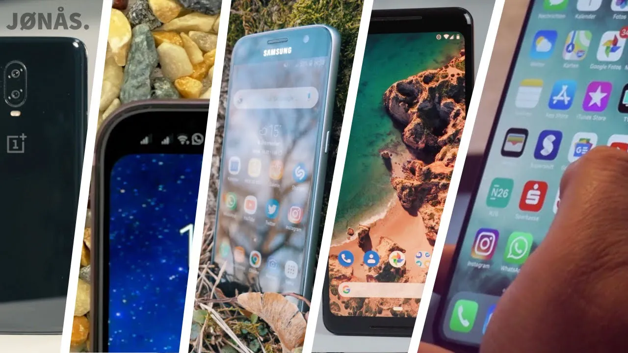 Daily Driver 2019 - diese Handys nutzen eure Lieblings-Youtuber!