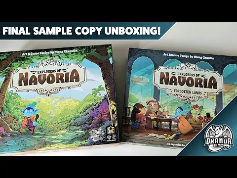 Explorers of Navoria Final Sample Unboxing