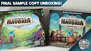 Explorers of Navoria Final Sample Unboxing