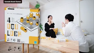 【ゲーム】おいて・つんで・そろえる 頭脳ゲーム！『4 OQU LOCK(ヨンオクロック)』