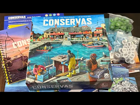 Conservas (25th Century Games) - Unbox & My First Look
