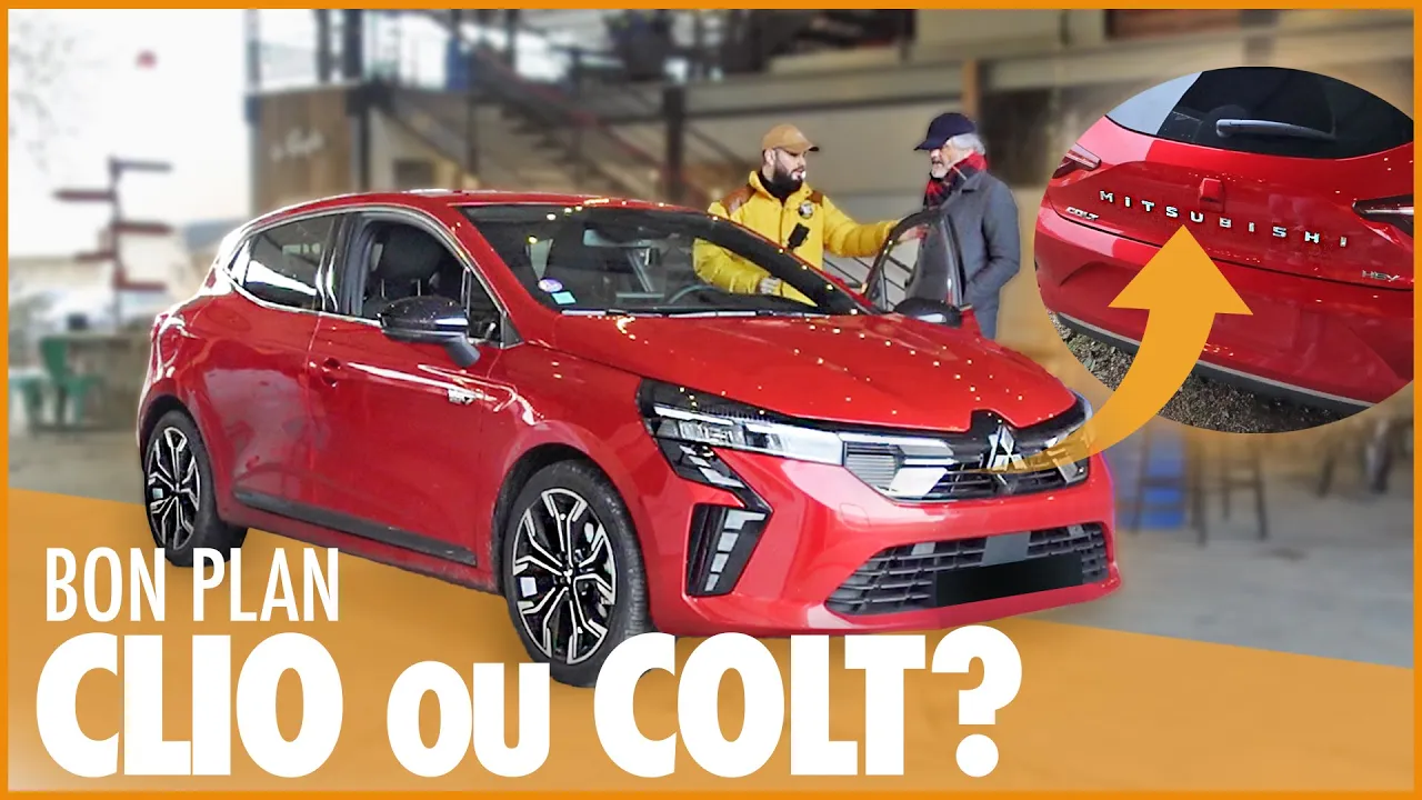 POURQUOI LA MITSUBISHI COLT EST MIEUX Q'UNE CLIO ?!