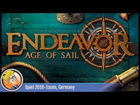 Endeavor: Age of Sail — game overview at SPIEL '18